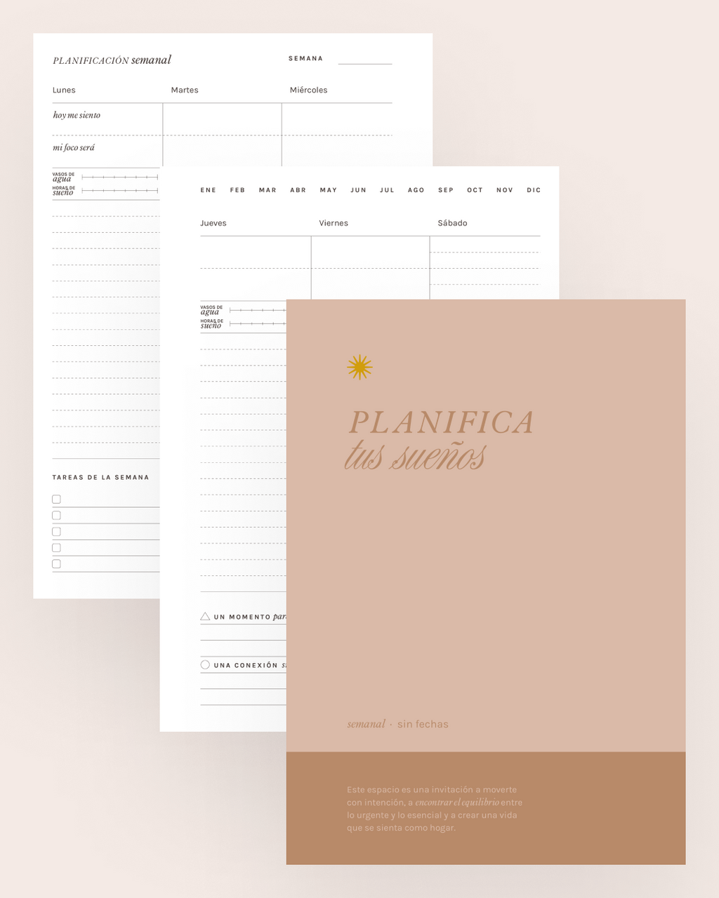 Planner semanal “Planifica tus sueños”