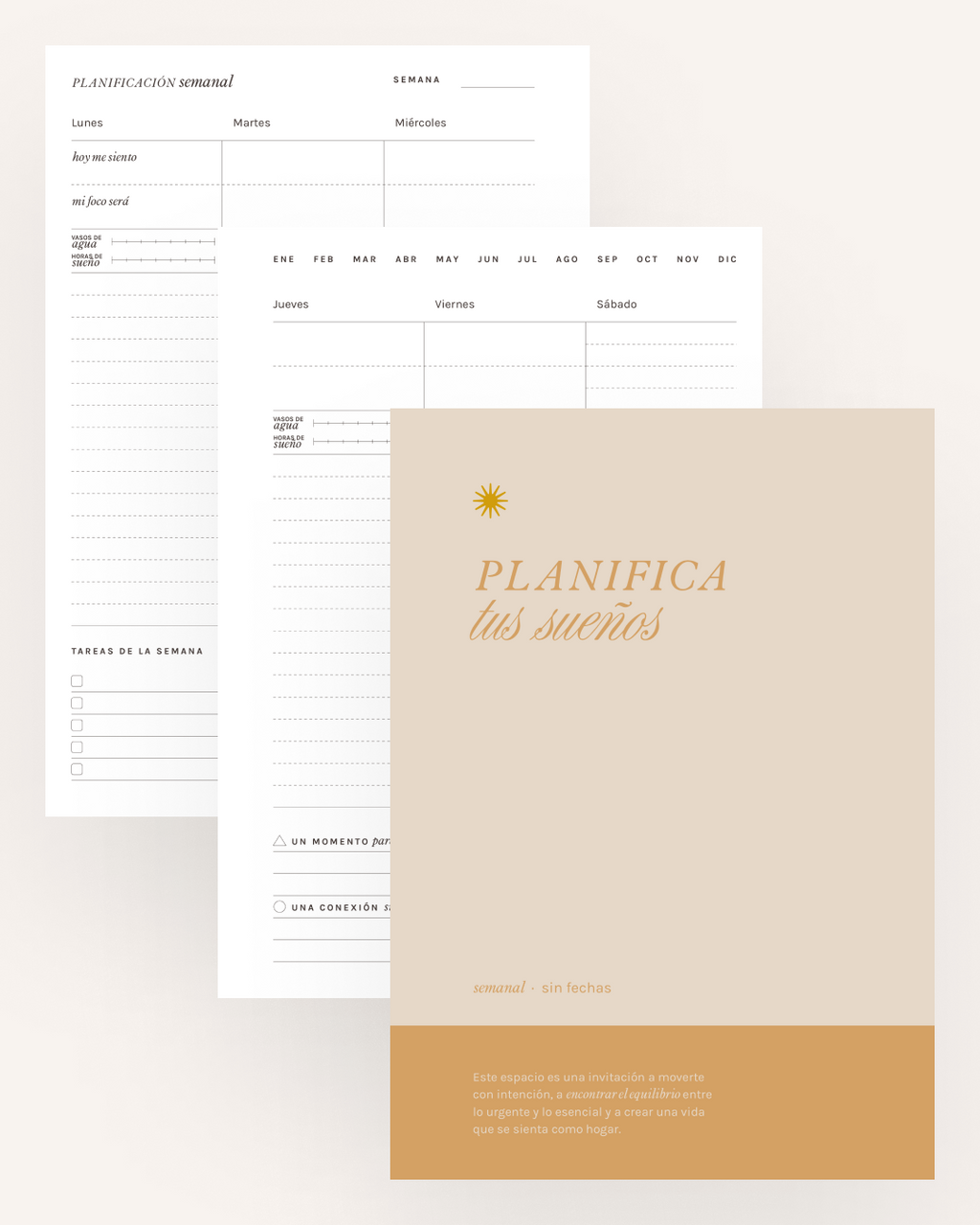 Planner semanal “Planifica tus sueños”